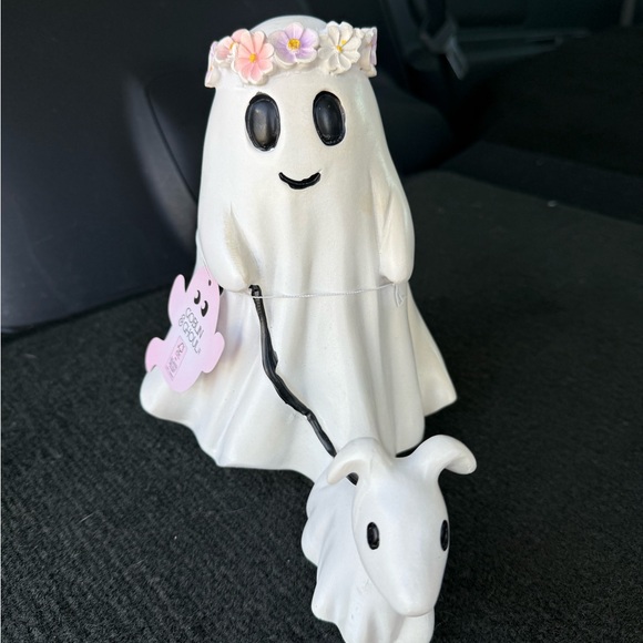 Goblin and Ghoul Halloween Ghost Walking Dog